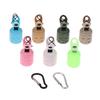 6Pcs New Squid Jig Bait Protector Kit Webfoot Octopus Egi Hook Cover Cuttlefish Umbrella Lure Cap With Carabiner Sea Accessories