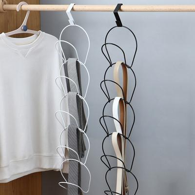 1 Set Kleiderbügel platzsparend, kein Stanzen, Wandmontage, stark tragend, Kleiderbügelhaken, Haushaltsbedarf