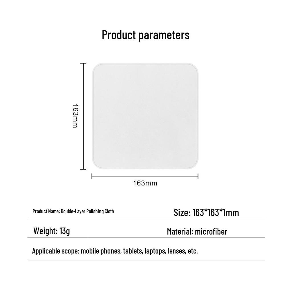 Apple Microfiber Polishing Cloth for iPhone & MacBook Screen Cleaning