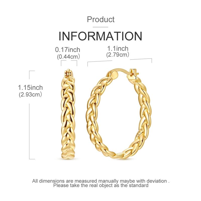 CZ Zircon Earrings 925 Silver Heart Hoop Earrings Golden Sparkling Pave Earring LOVE Wedding Gift for Women Anniversary