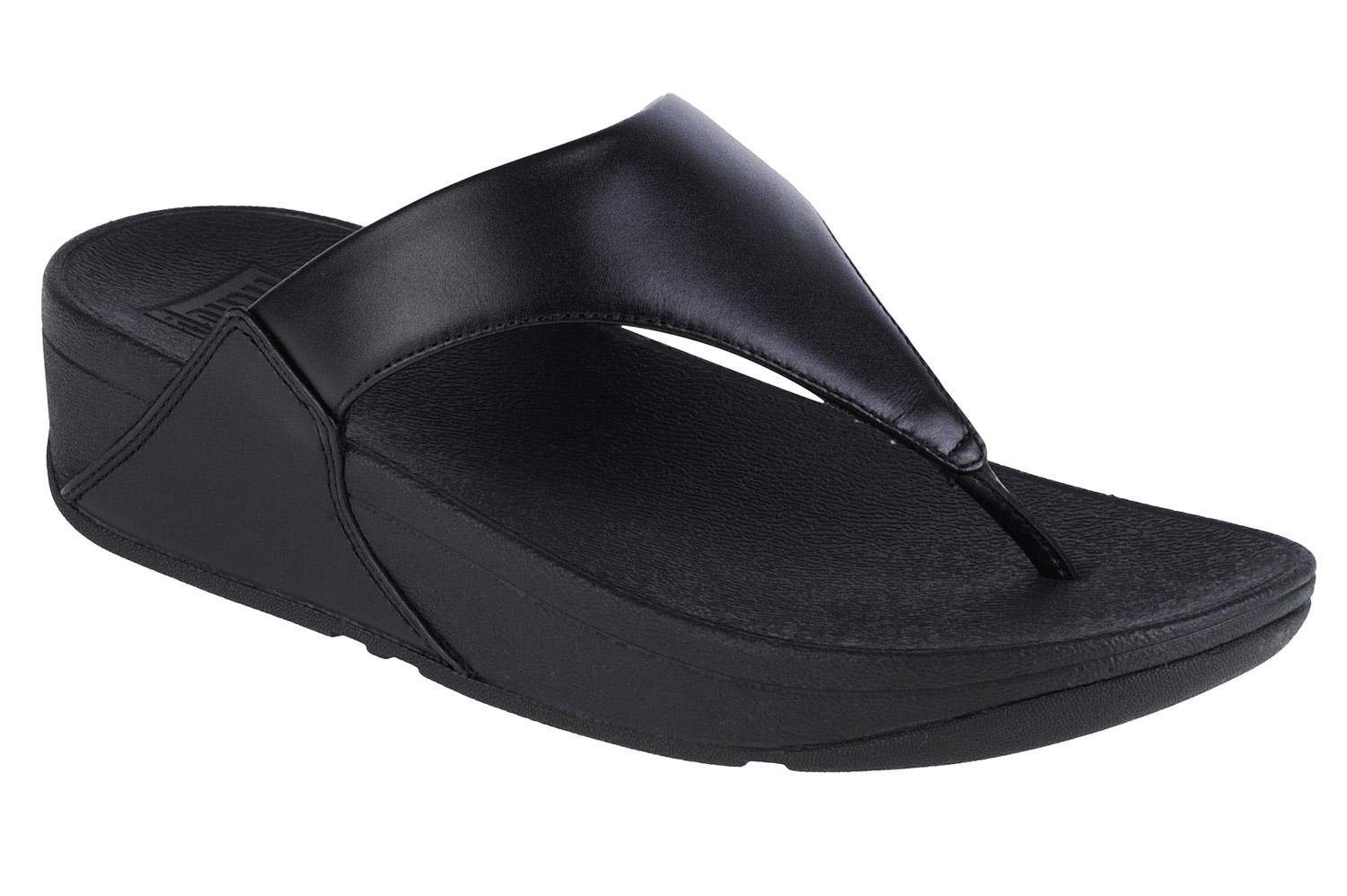 FitFlop Lulu, Tongs noires femme