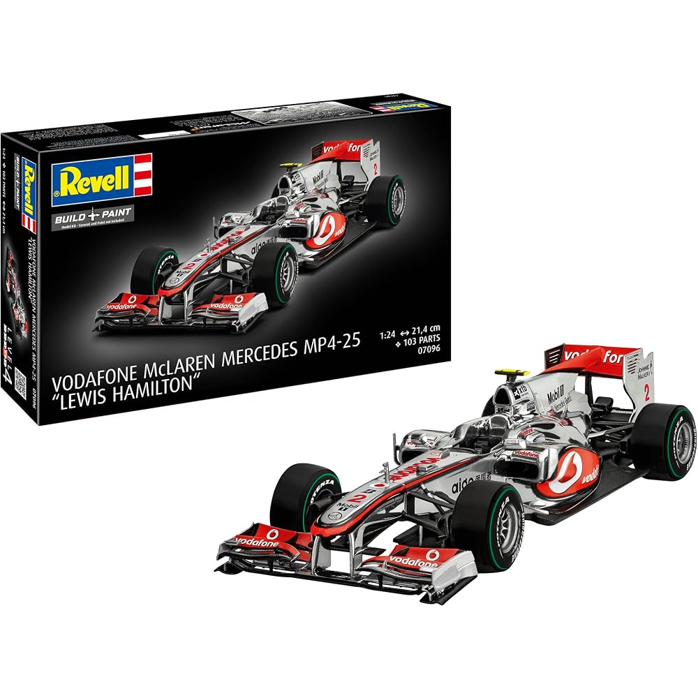 German Level German Level 1/24 McLaren Mercedes MP4-25 L. Hamilton R07096 Plastic Model