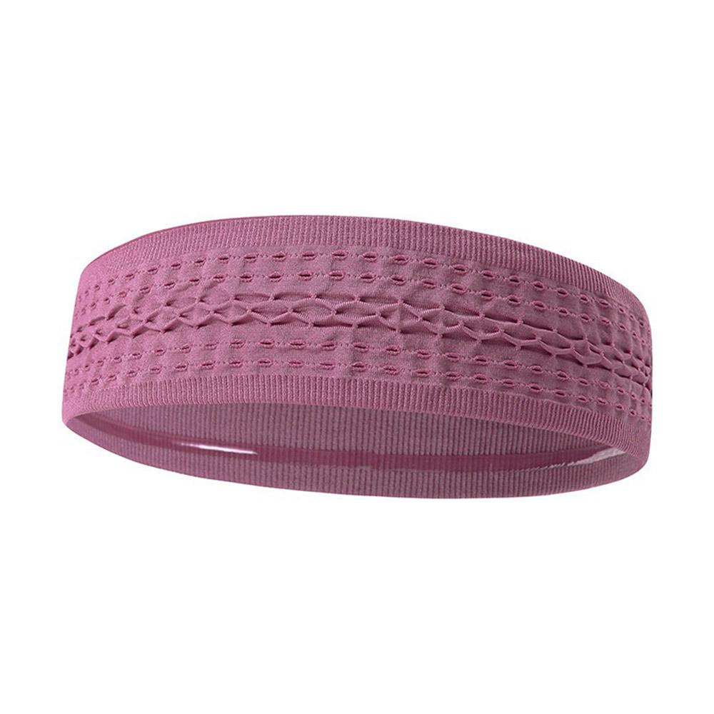Fascia Sportiva Monocolore Semplice per Uomo Donna Base Antiscivolo Assorbi Umidità Allenamento Corsa Yoga Fascia per Capelli Fascia Elastica