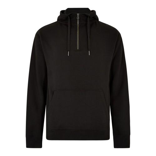Kustom Kit Mens Quarter Zip Regular Hoodie