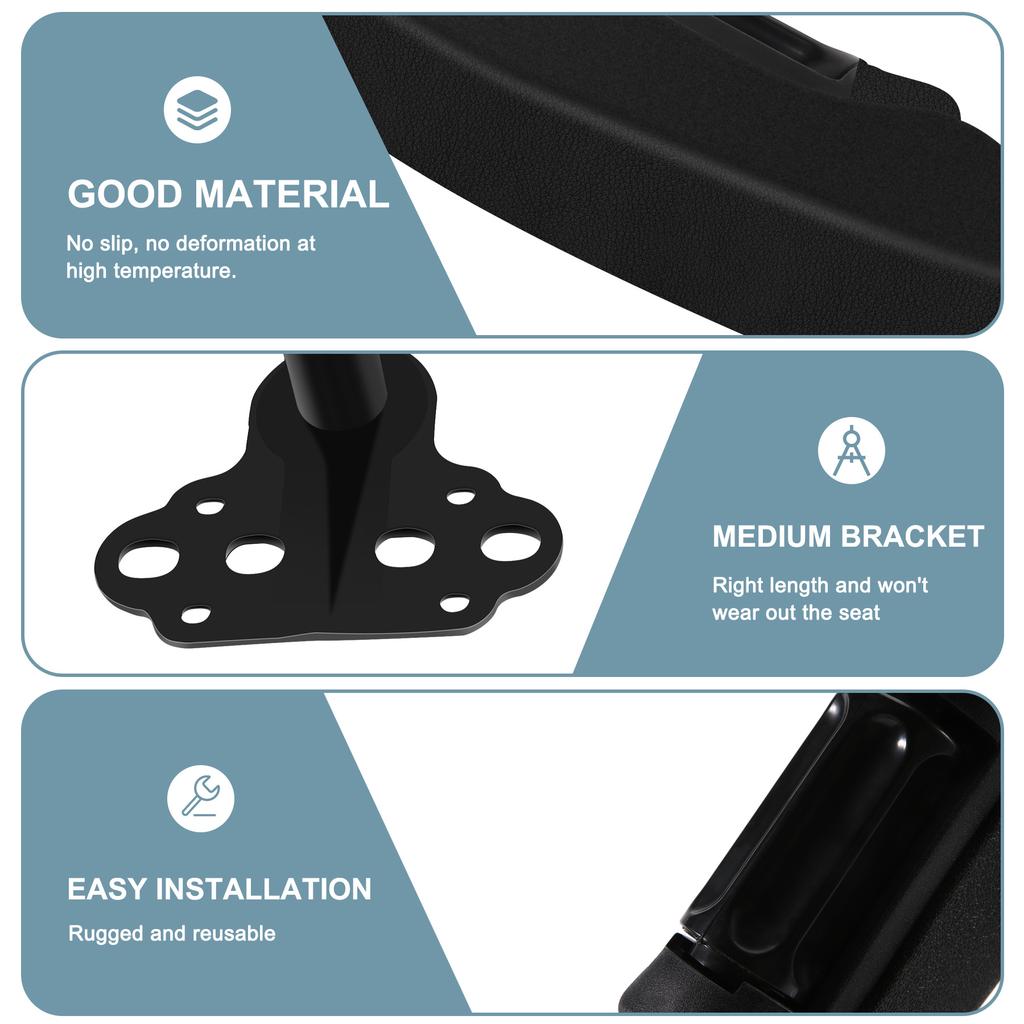 1Pair Universal Seat Armrest Adjustable Arm Rest Handles Handheld Frame For Motorhome Car RV Truck Van Commercial Buses L+R