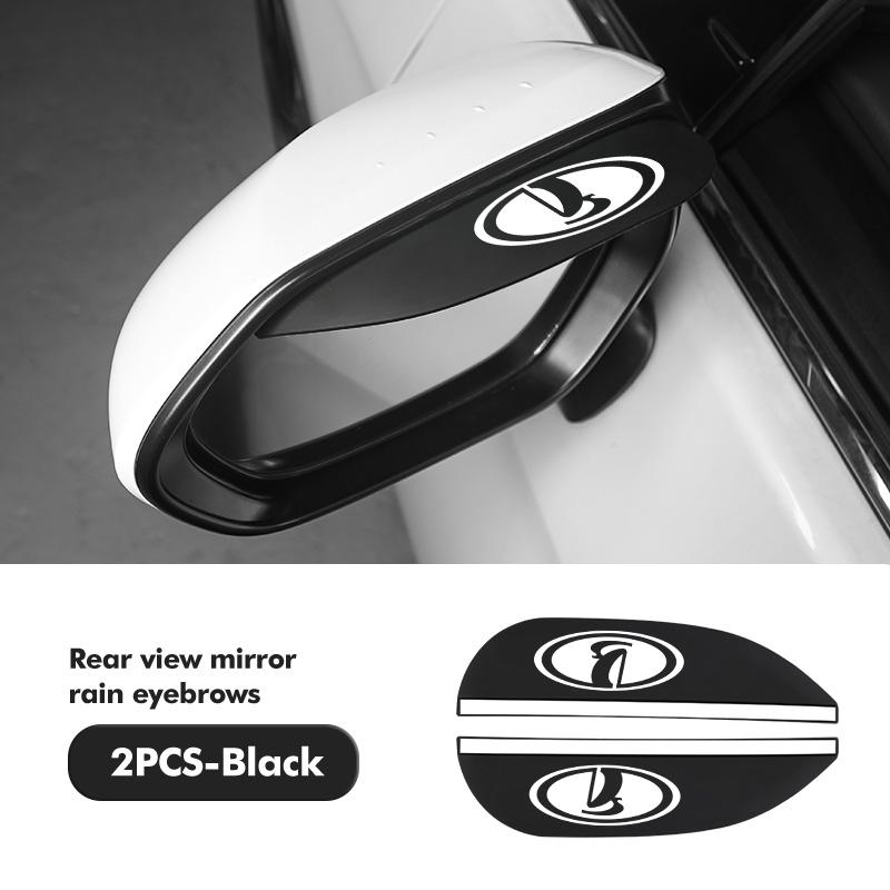 For Lada Car Side Mirror Rain Guard Waterproof Anti-Glare Rain Visor Protector Vesta Granta Largus Vaz Samara Vesta Niva 4X4 WW18