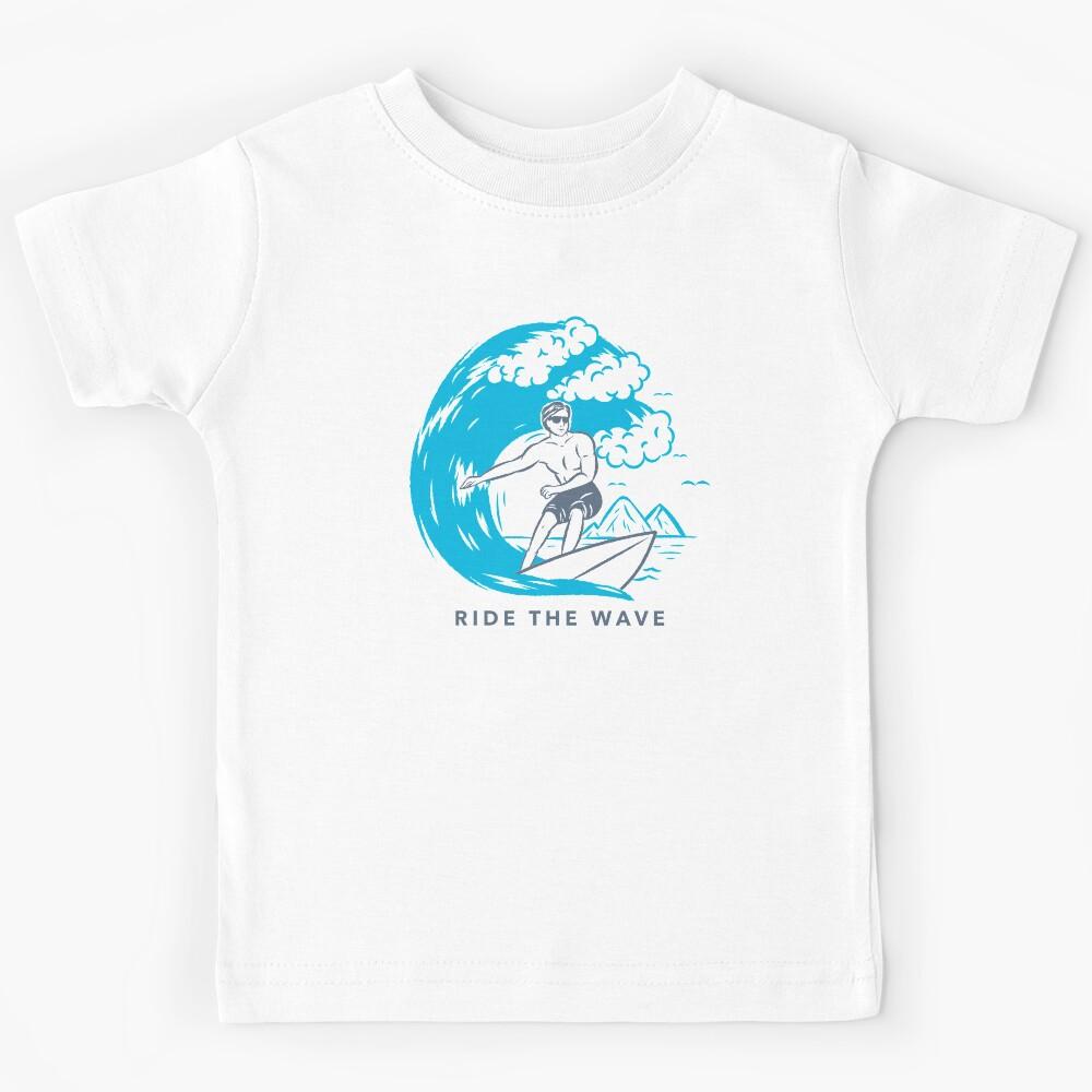 Ride The Wave Kids T-Shirt 170