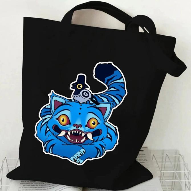 K-POP DEMON HUNTERS Eco Bag Derpy (Korean Blue Tiger)  (5 Options)