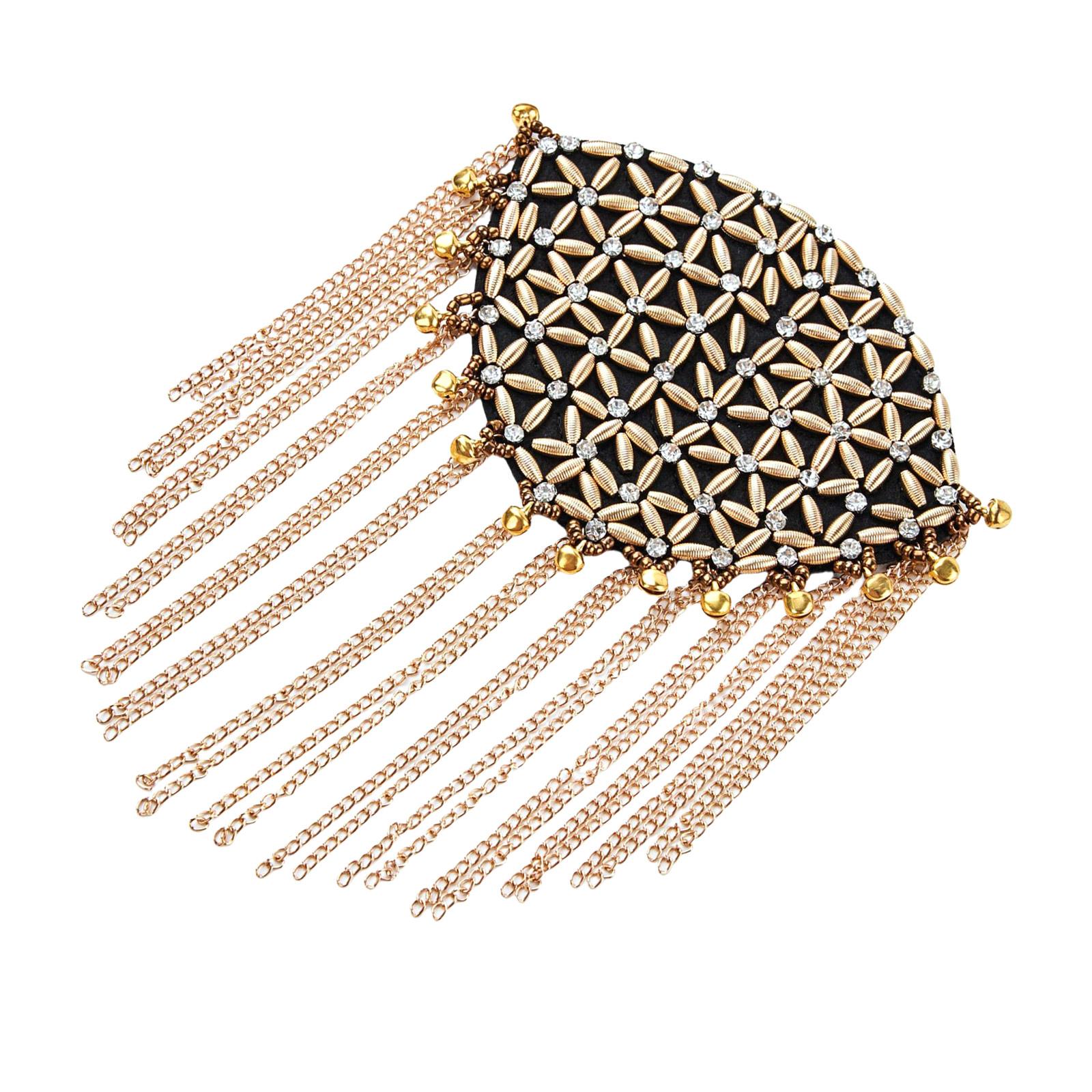 

Наплічники з бісеру Ручна робота Плечові прикраси Китиці Еполети Аксесуари для одягу Еполет Плечові брошки A золотий