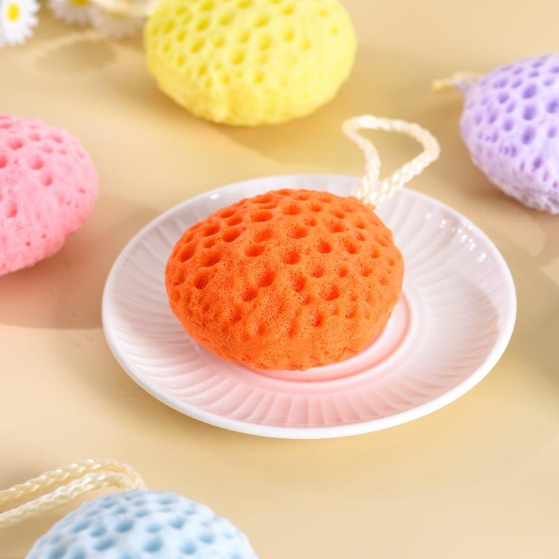 Premium Non-Shedding Honeycomb Bath Sponge