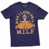 Halloween Funny Shirt Men I Love Fall Humorous Gifts MILF Fall Mens Funny Tee