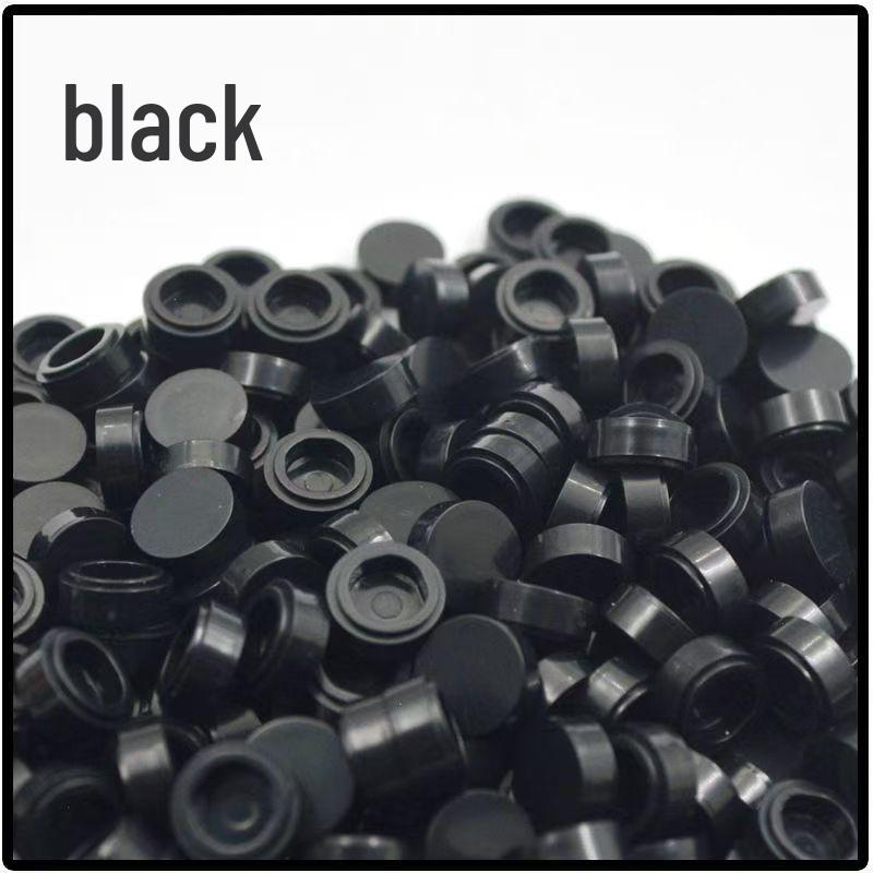 Kompatybilne Klocki Lego 98138 Okrągłe Klocki - Małe Elementy Pikselowe MOC, Luźne Płytki Gładkie 1x1 z Otworem Akcesoria