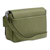 Coach 26 Solid Color Letter Logo Leather And PVC Messenger Bag Men Messenger Bag Moss-Green CJ843-MOS