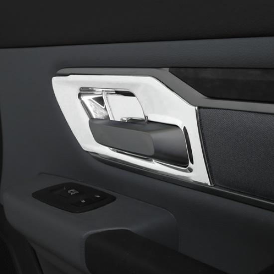 For Dodge Ram 1500 -2025 ABS Chrome Inner Door Handle Bowl Panel Cover Trim