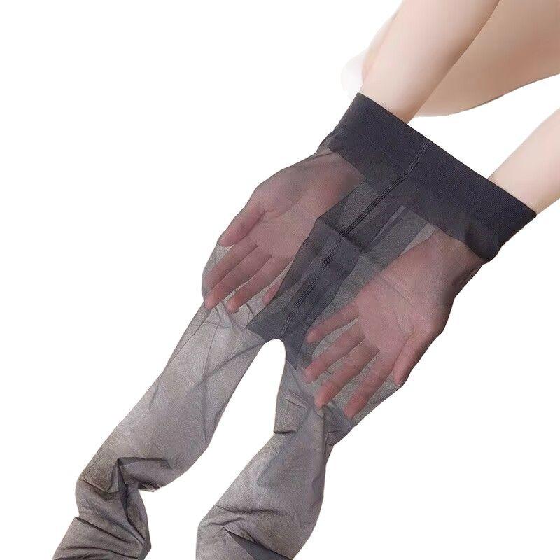 0D Invisible sexiness T Seamless, highly transparent, all-transparent black stockings, matte finish, women's air stockings, anti-snag, ultra-thin