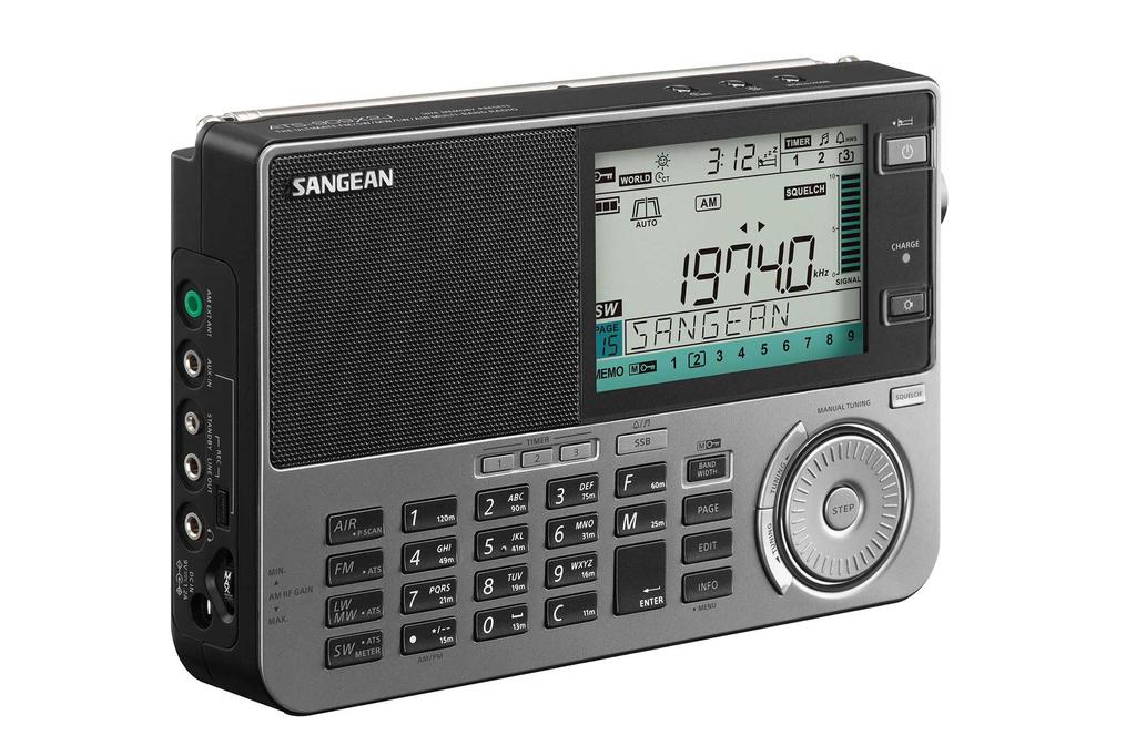 Sangean ATS-909X2J FMSWMWLWAir Vícepásmové krátkovlnné rádio