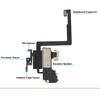 Ear Speaker Flex Cable Replacement For iPhone X XR XS 11 12 Mini Pro Max Ear Piece Upper Loudspeaker Light Sensor Microphone