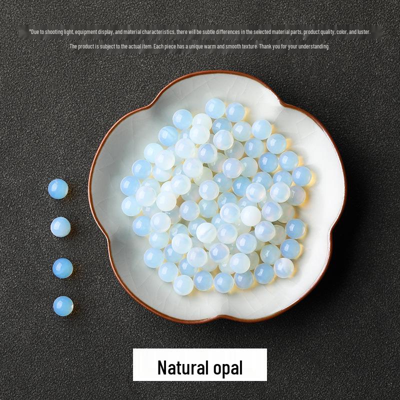 Pedras Soltas de Jade Ágata de Cristal Natural para Acessórios de Joias DIY