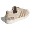 Adidas Originals Superstar Zapatillas Cómodas Versátiles Duraderas Cálidas de Caña Baja Zapatillas Unisex Marrón Blanco IE2940
