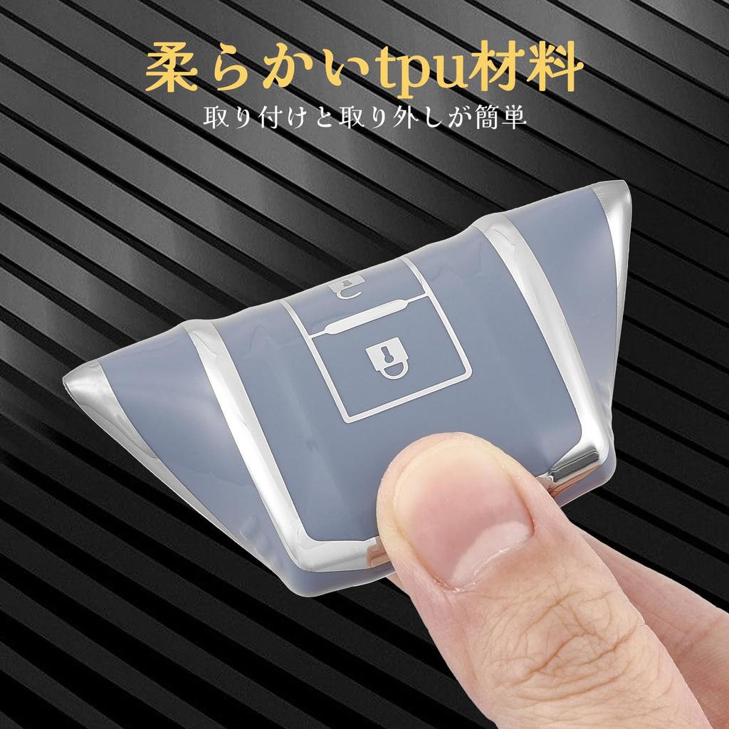 OFF WE GO Key Shell TPU Car Key Cover Key Case Compatible New DELICA