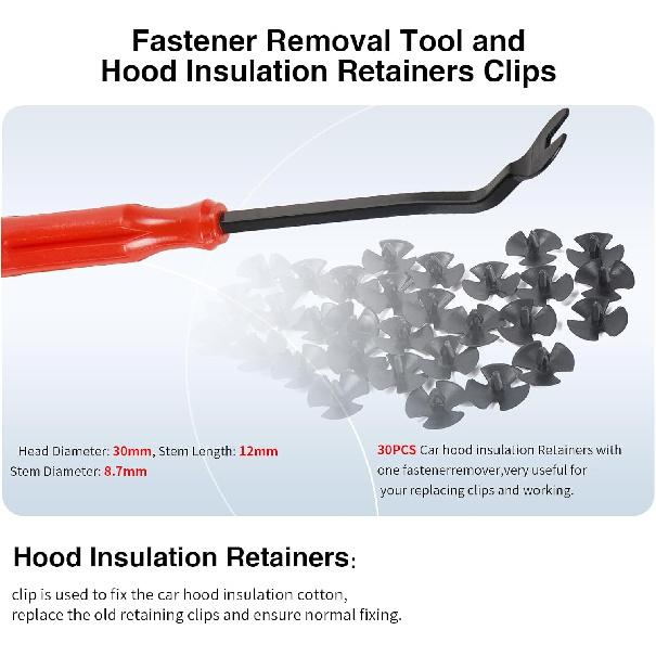 OTUAYAUTO Windshield Washer Nozzles Kit Replacement For 08-17 Dodge Grand Caravan, 11-17 RAM 1500 2500, Chrysler Jeep, Windshield Sprayer Nozzles Kit