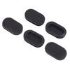 5Pcs Money Saving Box Plug Piggy Bank Oval Silicone Stopper Plug Rubber Bottom Cover Money Jar Bottom Plug Replacement Cap Hole