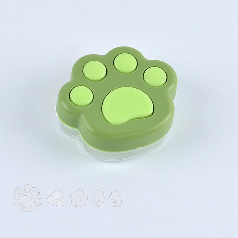 

1 Set Mini Bear Paw Ice Cream Popsicle Model 1/6 Dollhouse Miniature Food Play Decoration For Doll Accessories Toys as the picture
