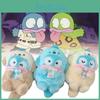 Plush Hangyodon Otter Toy Cartoon Animal Gift Backpack Keychain Pendant Doll
