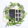 Ivy Wisteria Flowers Artificial Plants Vine Garland Room Home Room Garden Valentine Decor Wedding Arch Home Indoor Outdoor Gifts