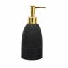 Resin Countertop Dispenser Bottle with Handaction Pump Ergonomic Frosted Soap