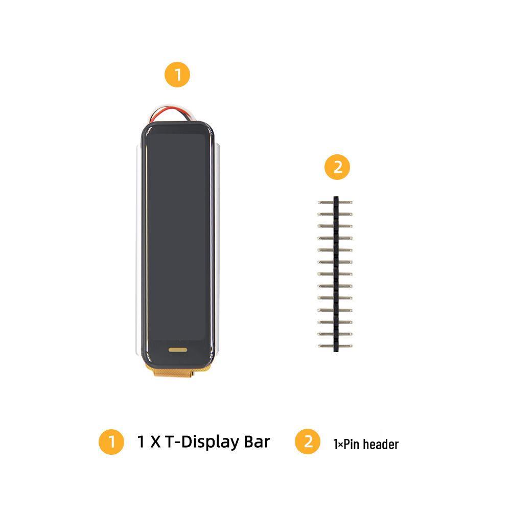 

LILYGO® T-Display-Bar ESP32-S3 with RGB Screen BH260AP+TF Card.