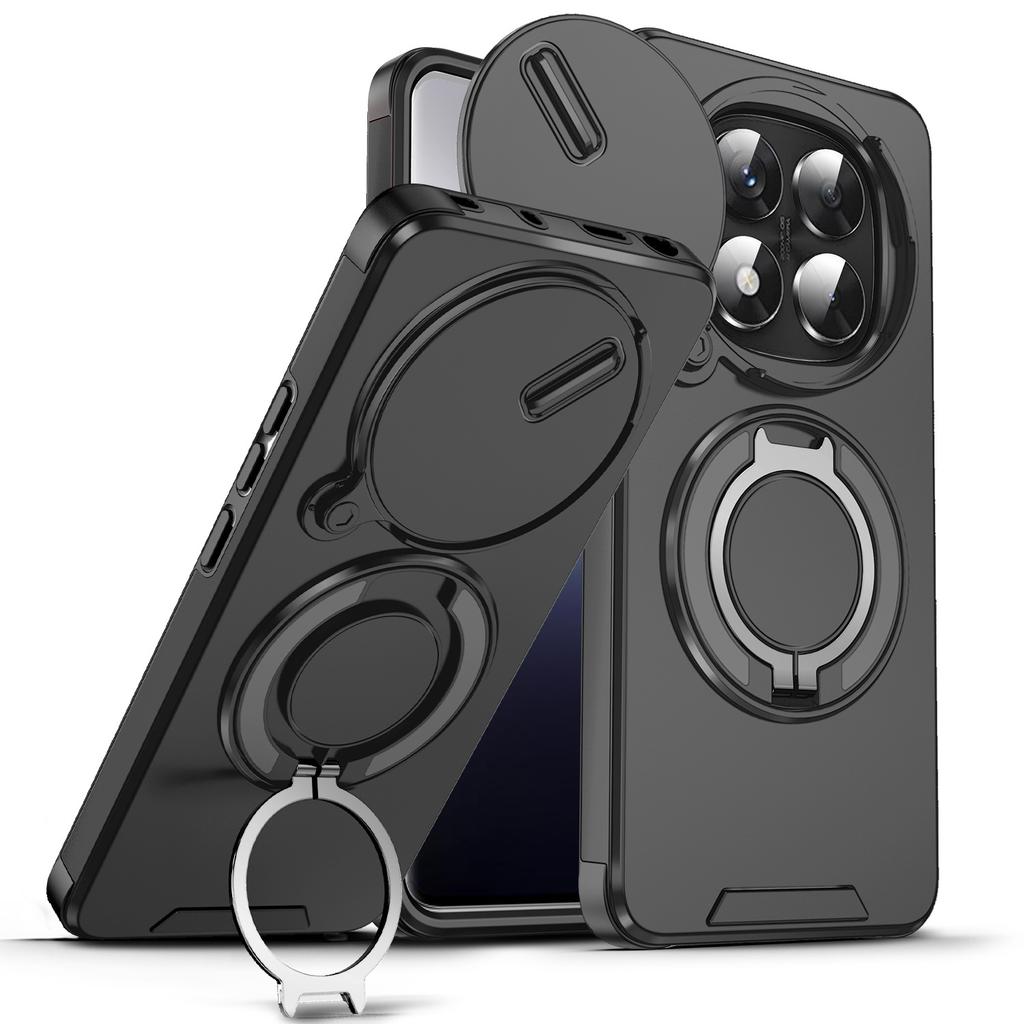 Redmi note11Pro collar mobile phone case POCO F8Pro car magnetic window bracket protective case