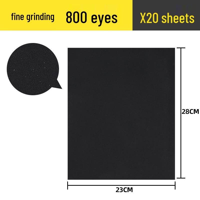 Ultra-fine 2000 Grit Wear-Resistant Sandpaper for Wet and Wood Sanding