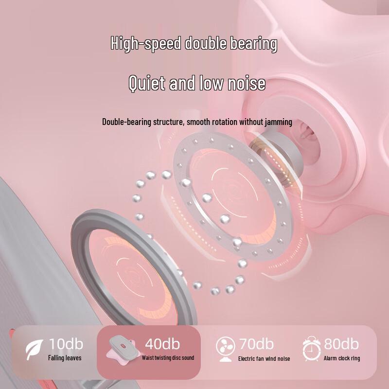 Leiser Doppelpedal Twist Stepper