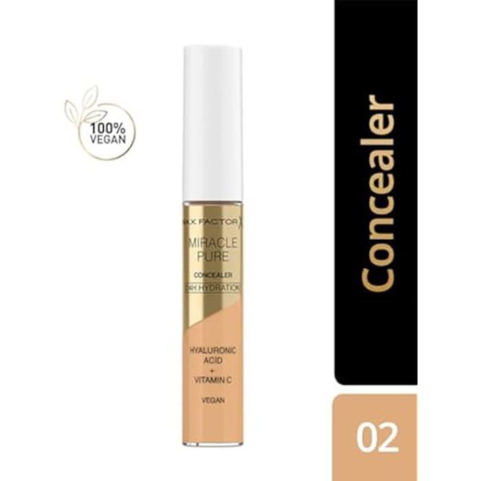 Complexion Corrector - MAX FACTOR - Miracle Pure - Shade 02 - 24h Hydration - Vegan