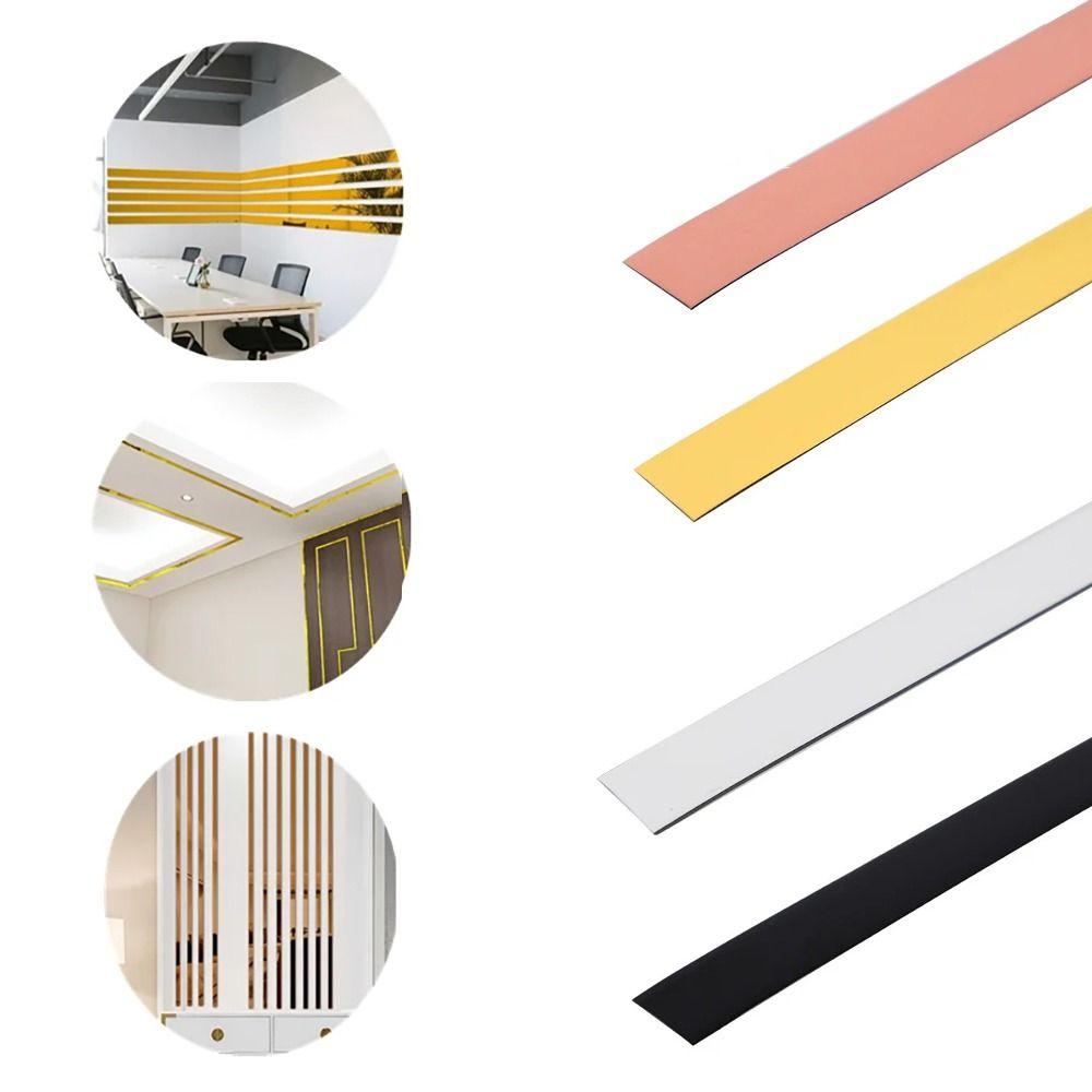 Waist Line Wall Ceiling Edge Strip Self-adhesive Furniture Wall Sticker Plane Tile Sticker