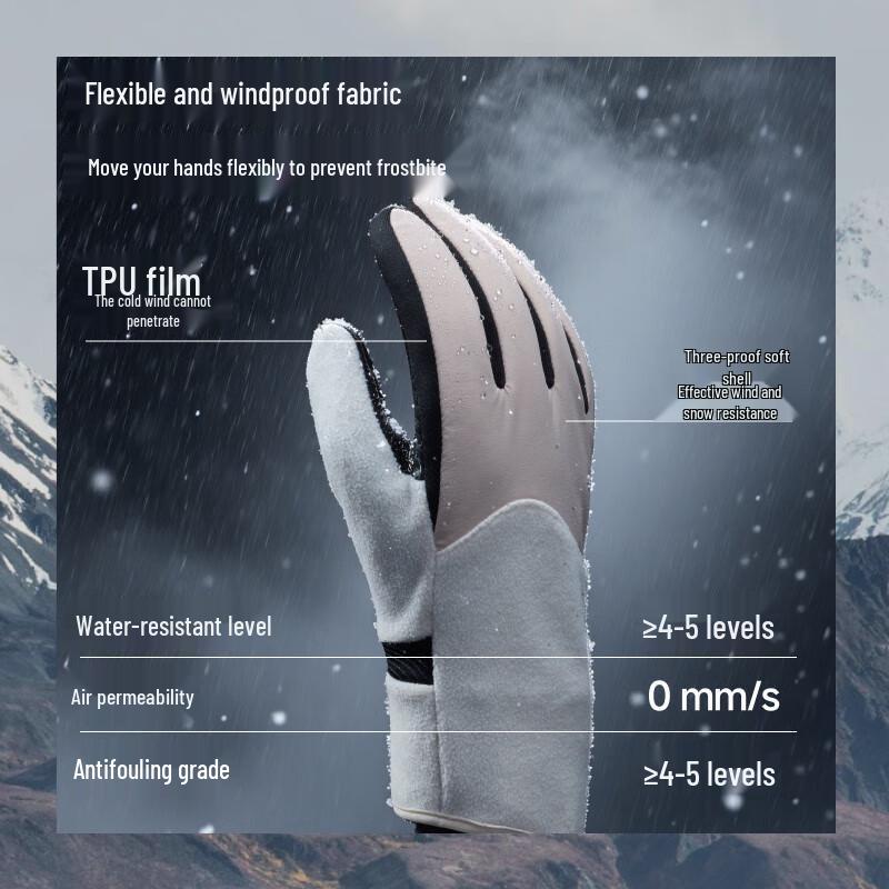 Beneunder Unisex Winter Sports Touchscreen Gloves