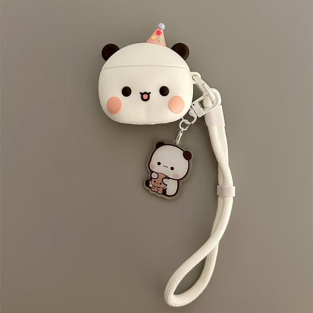 Cute AirPods pro1 apple bluetooth headset case 1/1 generation cartoon bear protective case for women