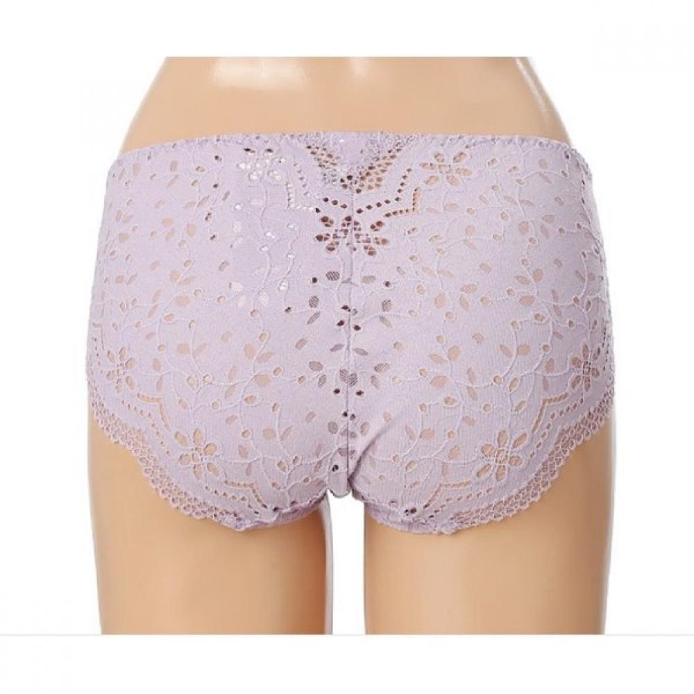 Barbara 2color Punching Lace Panty Abp4418