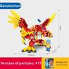 NEUER BLOCK Digimon Bausatz Bausteine Kampf Greymon Agumon Spielzeug Anime Ornamente Modell Kinder Weihnachtsgeschenk