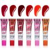 6 Colores Tatuaje Color Mágico Tinte para Labios Larga Duración Impermeable Sets de Brillo de Labios para Mujeres Despegable Color Mate Sexy