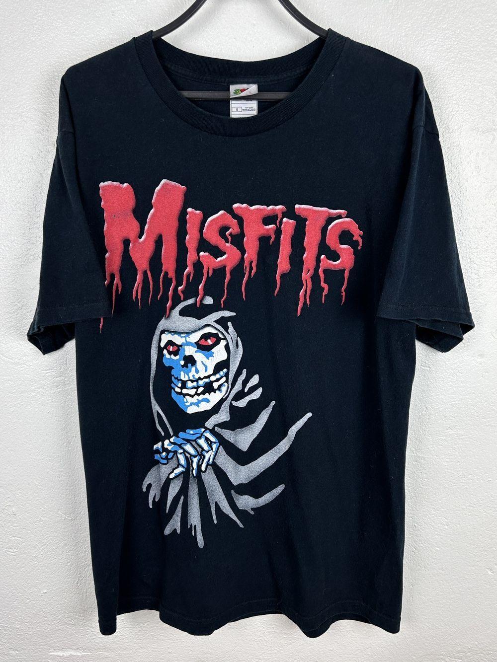 Misfits Band Skull Logo Band Tshirt Gift For Fan Black Unisex Tshirt KH6851 S