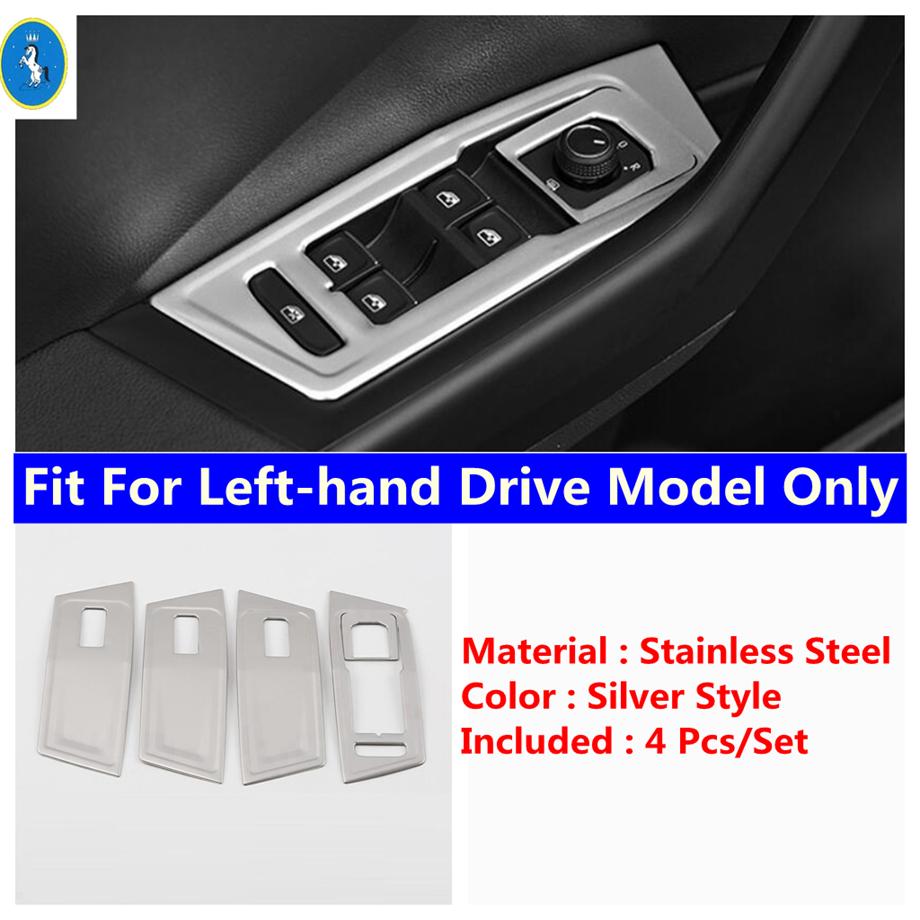 For Volkswagen T-Roc T Roc 2018 - 2025 Glove Box Window Lift Handle Bowl Central Control AC Air Panel Rear Anti Kick Cover Trim