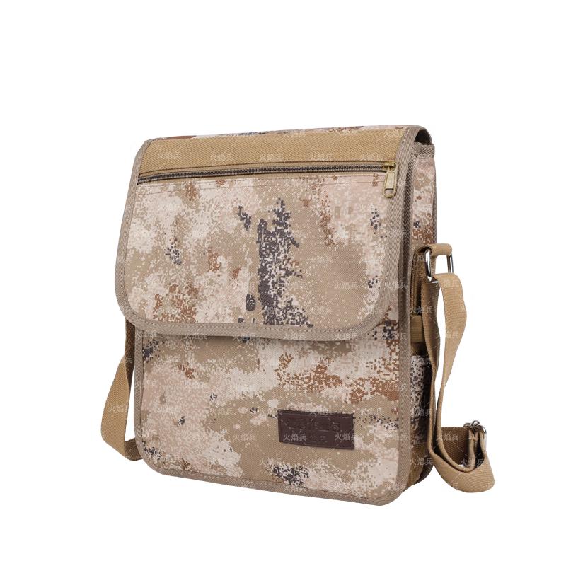 Flame Soldier Camouflage Multi-functional Messenger Bag