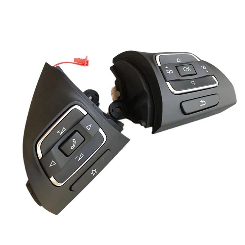 NEW-Car Side MFD Steering Wheel Buttons Switch For Golf MK6 Tiguan Jetta MK6 EOS 5C0959537A/5C0959538B