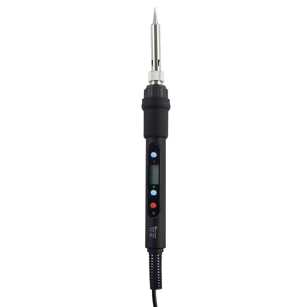 New Digital Display Adjustable Temperature Electric Soldering Iron Black 80W 110V / 220V Solder Welding Desoldering Repair Tools