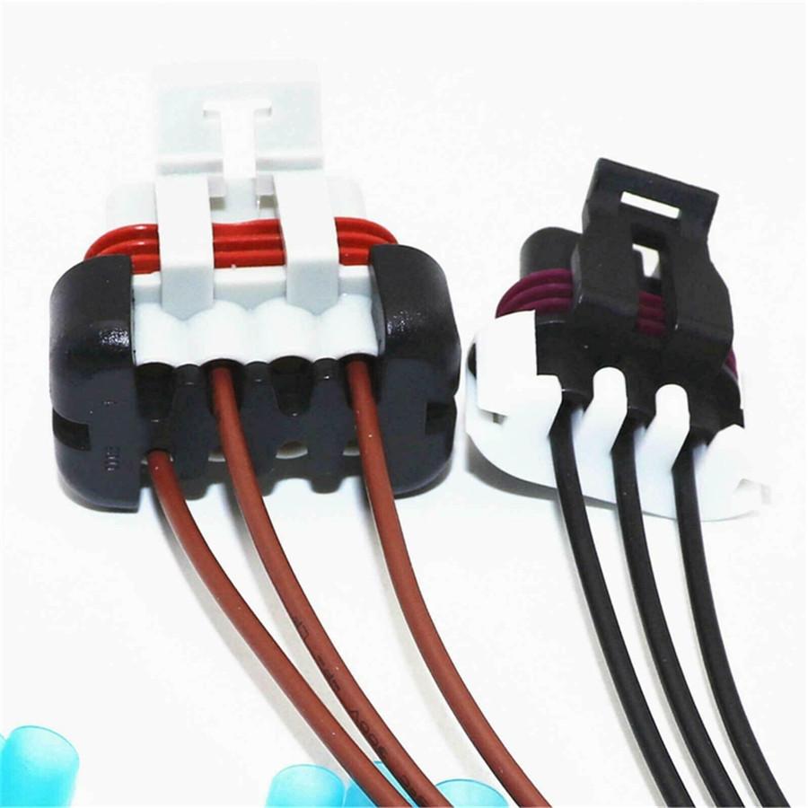 2 Set Headlight & Turn Signal Wiring Connector Harness For Freightliner Columbia