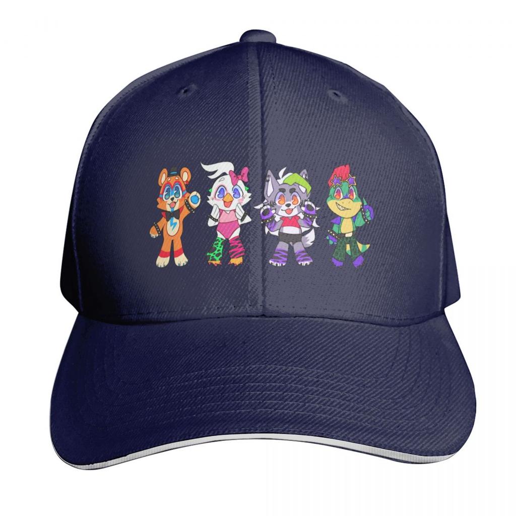 Security Breach Gang Baseball Cap Six Panel Structured Crown Sun Protection Upf 50 Breathable Mesh Back