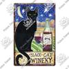 Putuo Decor Cute Cat Vintaget Tin Signs Retro Plaque Metal Plate Wall Art Decor for Home Cafe Living Room Pet Shop Iron Poster
