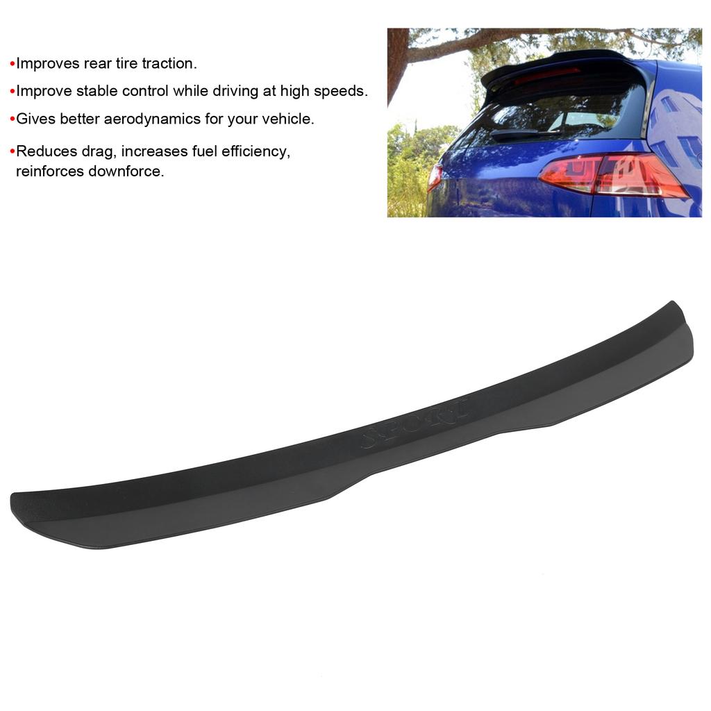 Heckspoilerflügel mit zwei Fächern, Fahrzeug-Universal für Seat LEON Maxton MK1 Mk2 Mk3 MK4 MK5 MK6 MK7 2000-2025